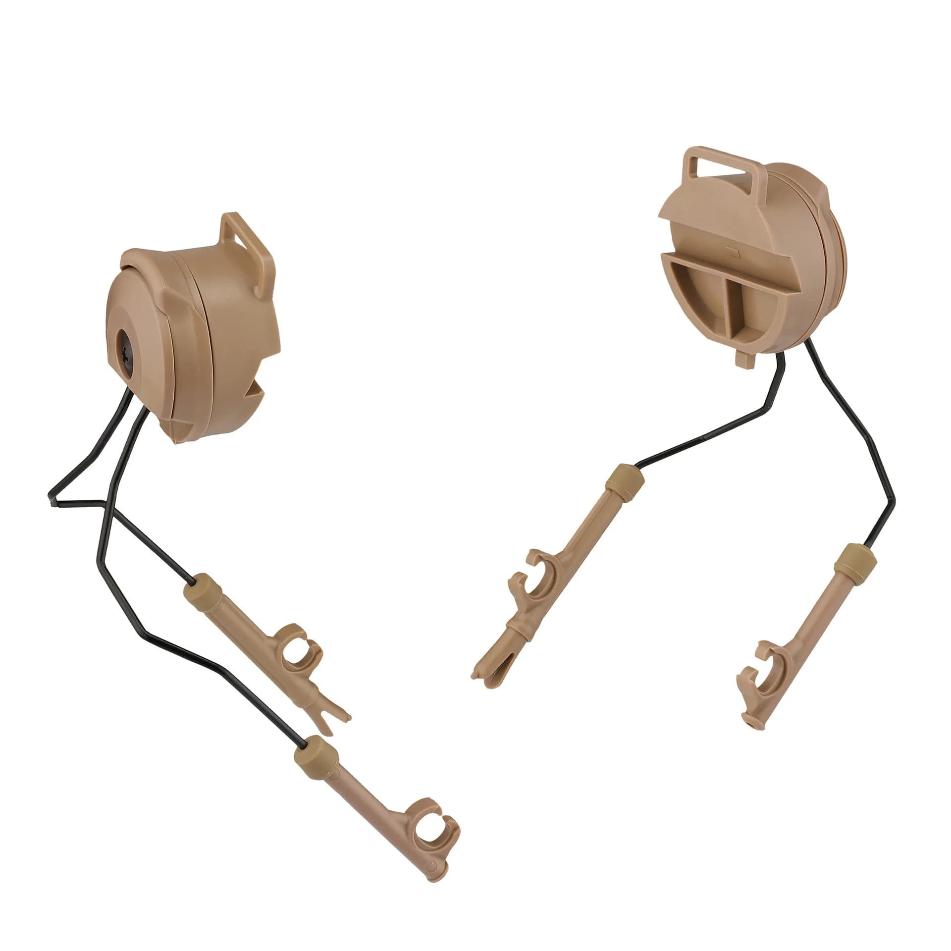 Tactical Fast Rail Mounts Headset Rail Adapter