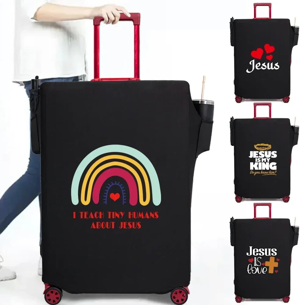 Travel Accessories Luggages Luggage Protection Cover Bag Supplies Pull Rod Box Covers Dust Elastic 18-32 Inch Multi Pocket