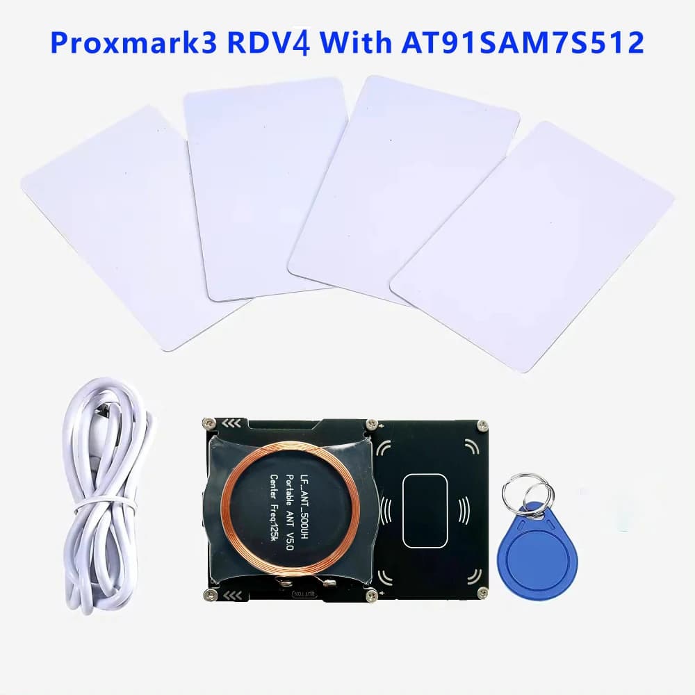 Proxmark3 512M 5.0 RFID Card Reader IC/ID Key SPI FLASH Chip Copier Programmer Kit UID S50 Decoding Duplicator