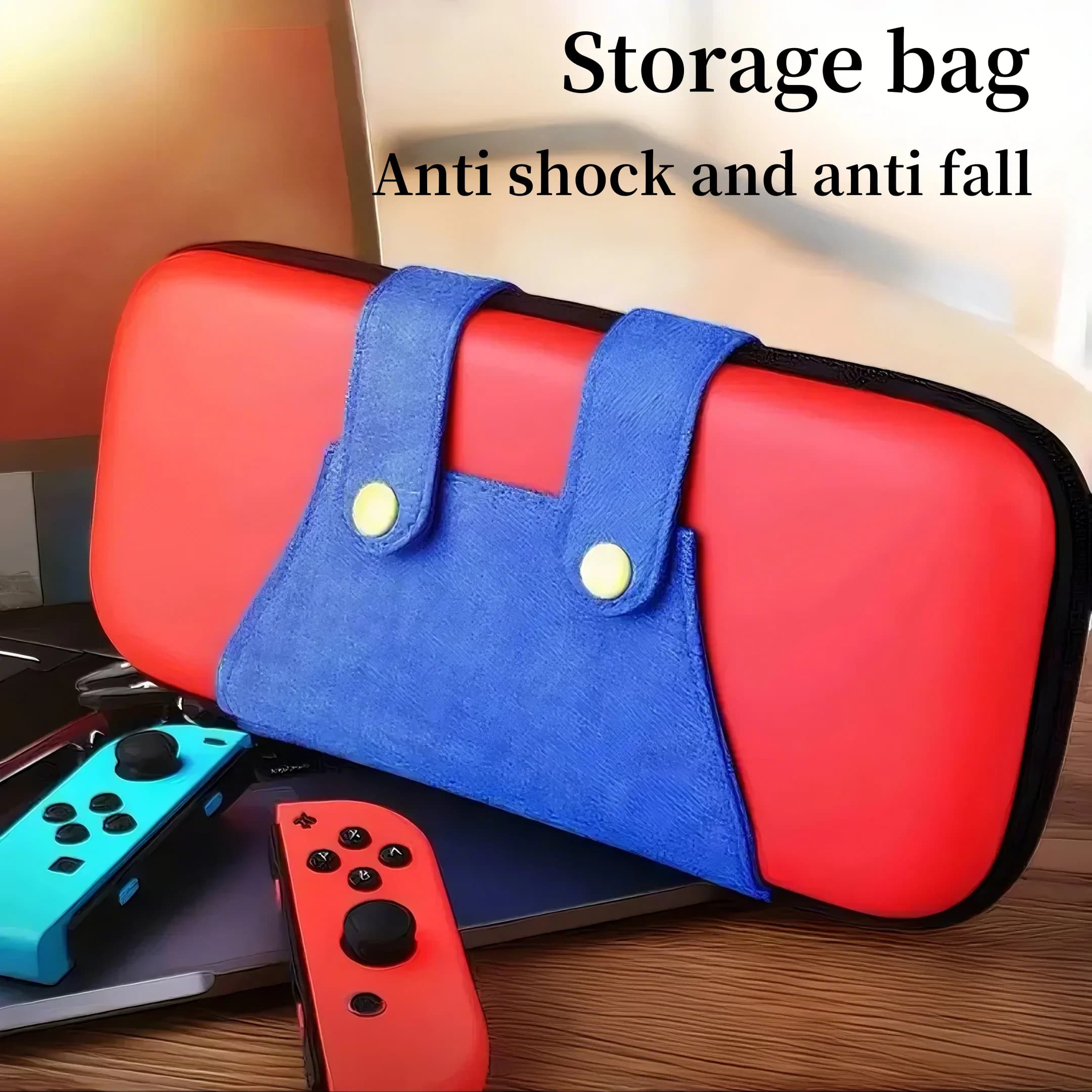 Storage Bag For Switch Portable NS Console Switch OLED Game Accessories Carrying Case Travel Cover Set