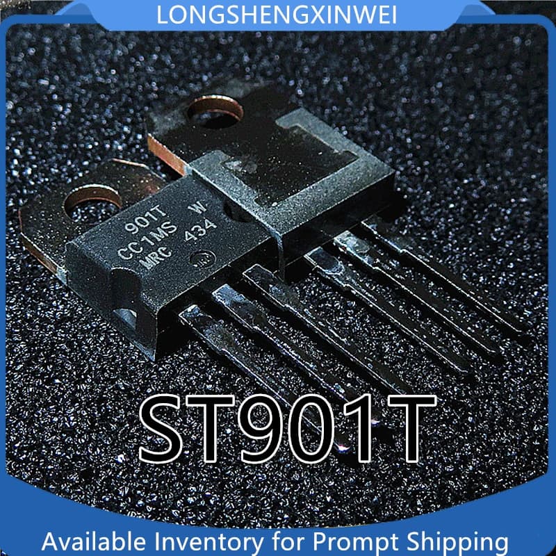 1PCS New ST901T 901T TO-220 350V 4A Driver NPN Power Transistor Spot