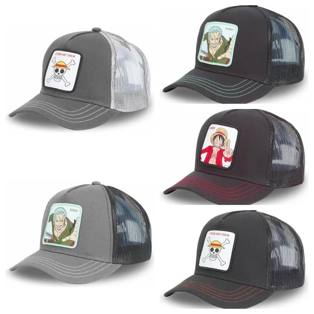 New Outdoor Sport LUFFY Baseball Cap Spring And Summer Fashion Embroidered Adjustable Men Women Caps Fashion Outdoor Hip Hop Hat