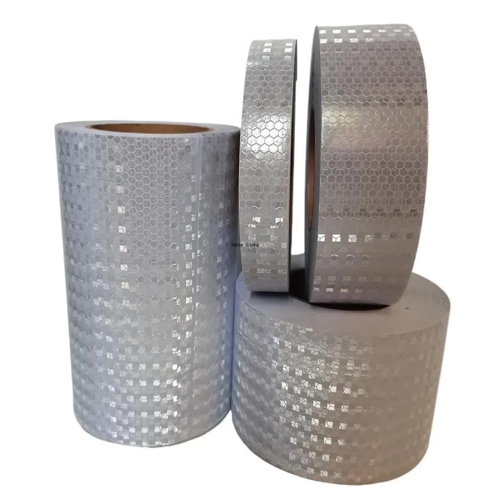 2.5cm/5cm/10cm/15cm/20cm*5M Reflective Car Stickers Shiny White Waterproof Adhesive Reflectors Tape Safety Warning Film For Bike