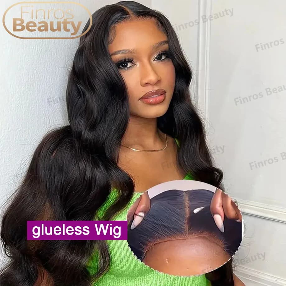 Body Wave Glueless Wigs Human Hair Ready to Wear 13x6 Hd Lace Frontal Wig 4x4 5x5 PreCut Closure Wig 100% Glueless Wig For Women
