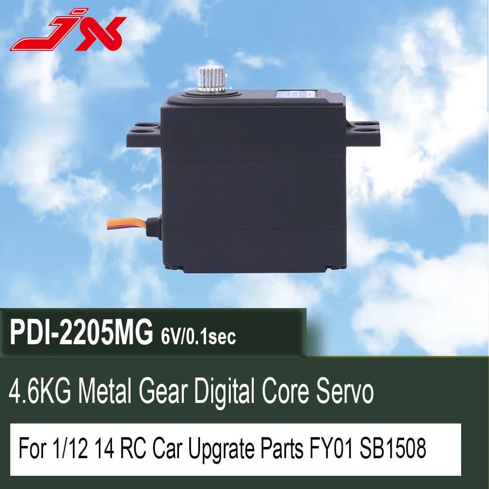JX Servo PDI-2205MG 4.6KG 22G Metal Gear Digital Servo For MJX14210/14209 Riaaria 1/12 14 RC Car Upgrate Parts FY01 SB1508