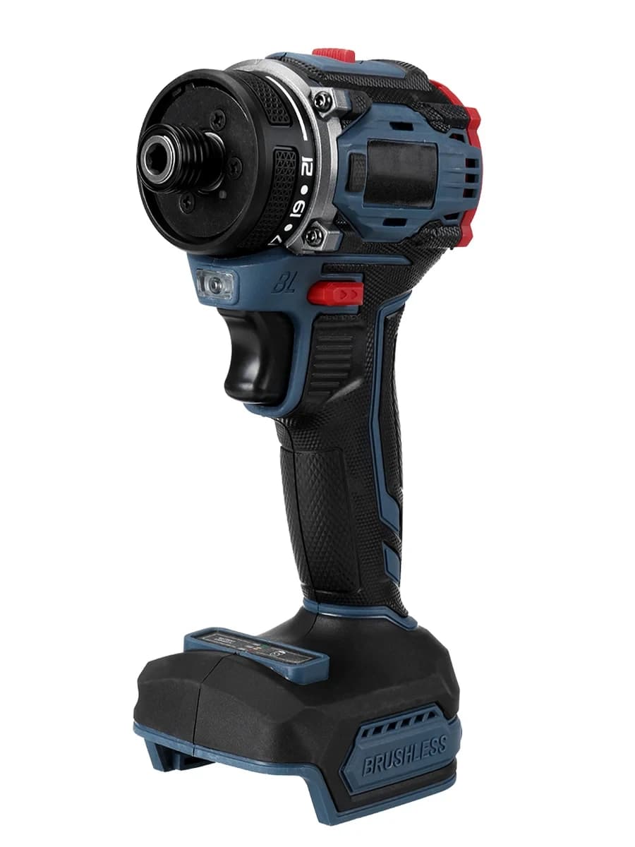 1/4inch 4000rpm Brushless Electric Screwdriver 21+1 Gear Two Speed Cordless Electric Drill Tool For Makita 18v Battery