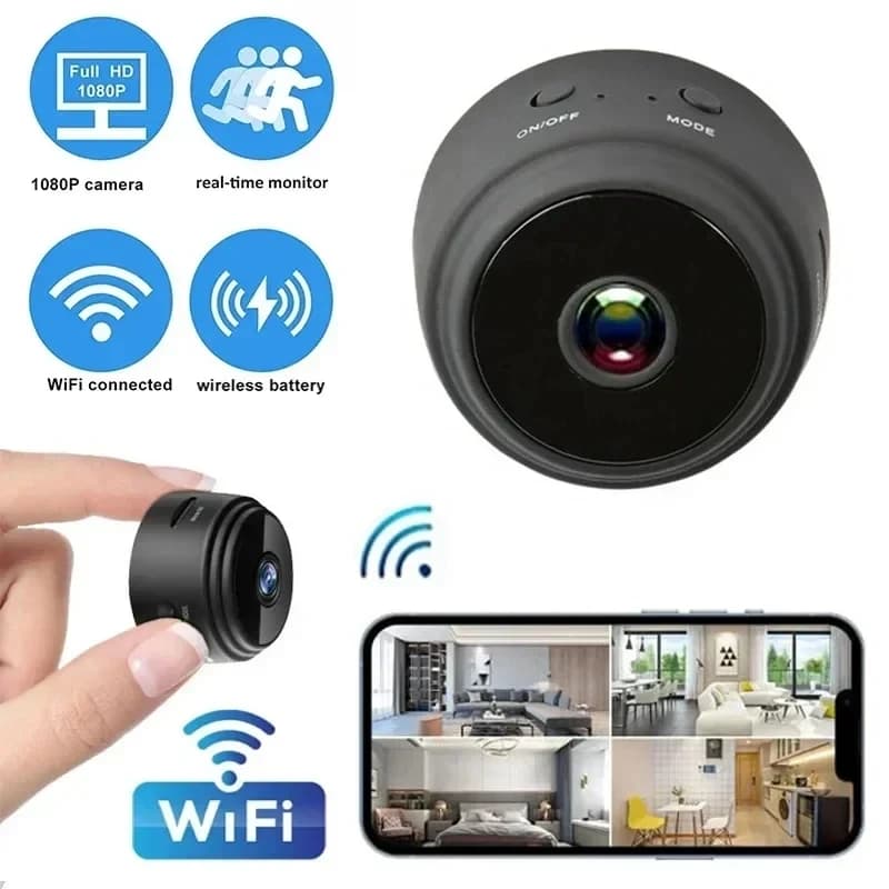 A9 HD Wifi Smart Monitor Surveillance Cameras Sensor Camcorder Web Video Home Safety Wireless Security
