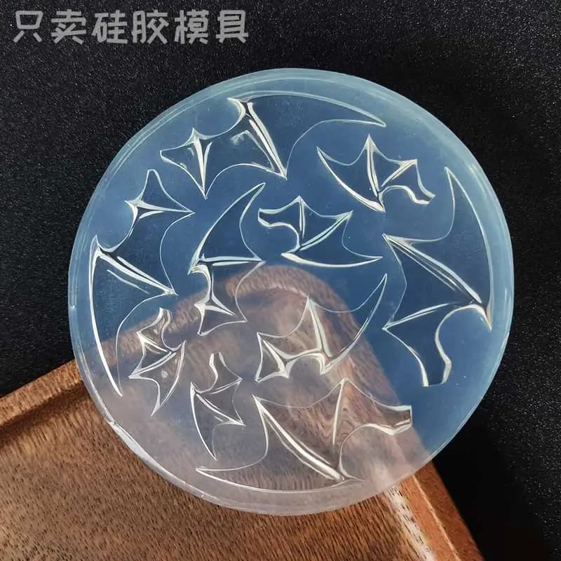DIY Handcraft Mini Devil wing Epoxy Resin Mold Food Play Miniature Pinching Mould Epoxy Resin Mold UV Resin Moldse