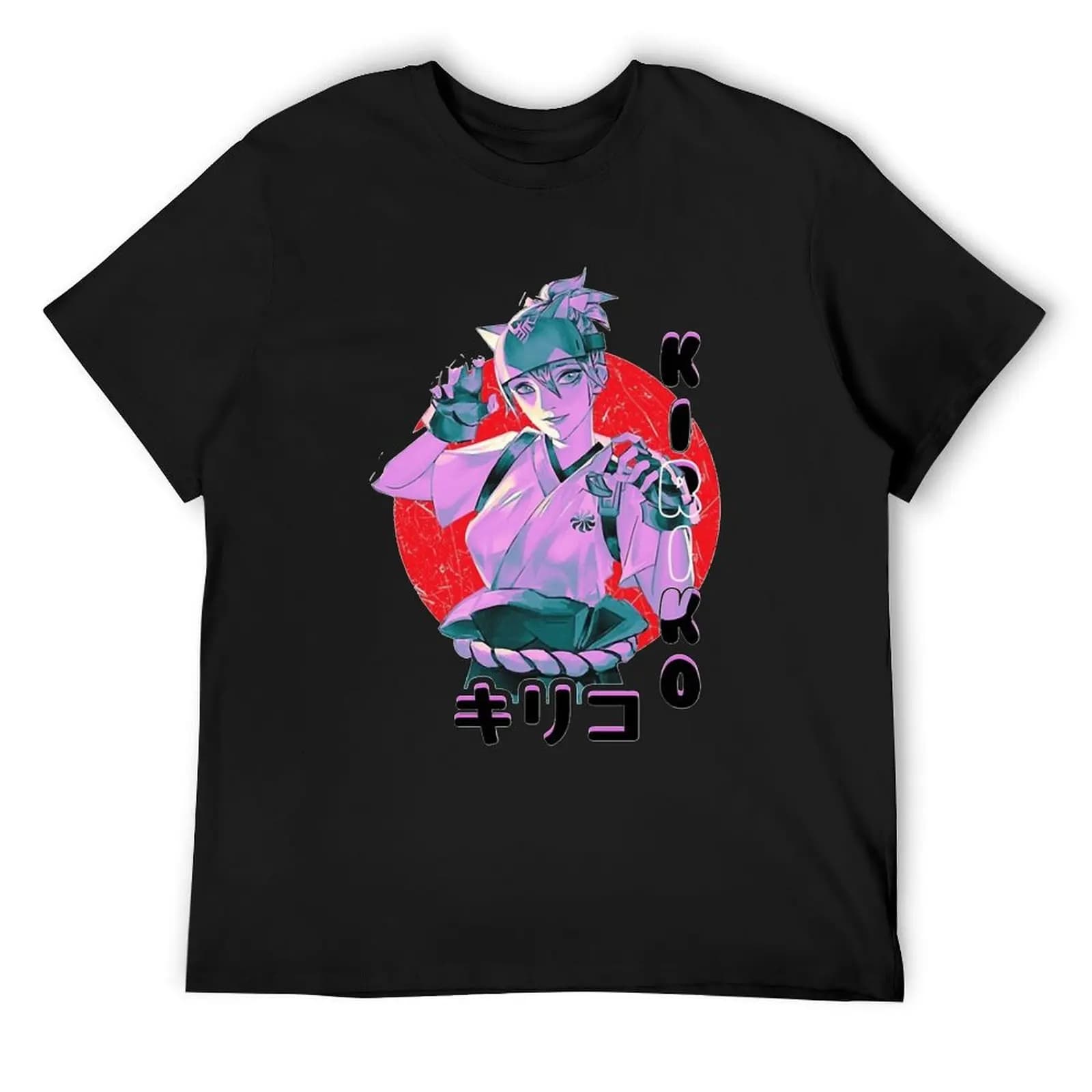 Kiriko T-Shirt sublime vintage anime shirt cute tops mens tall t shirts