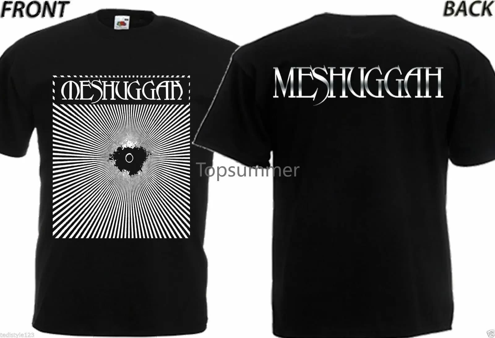 New Dtg Print Tee T-Shirt Meshuggah -Smlxlxxl3Xl