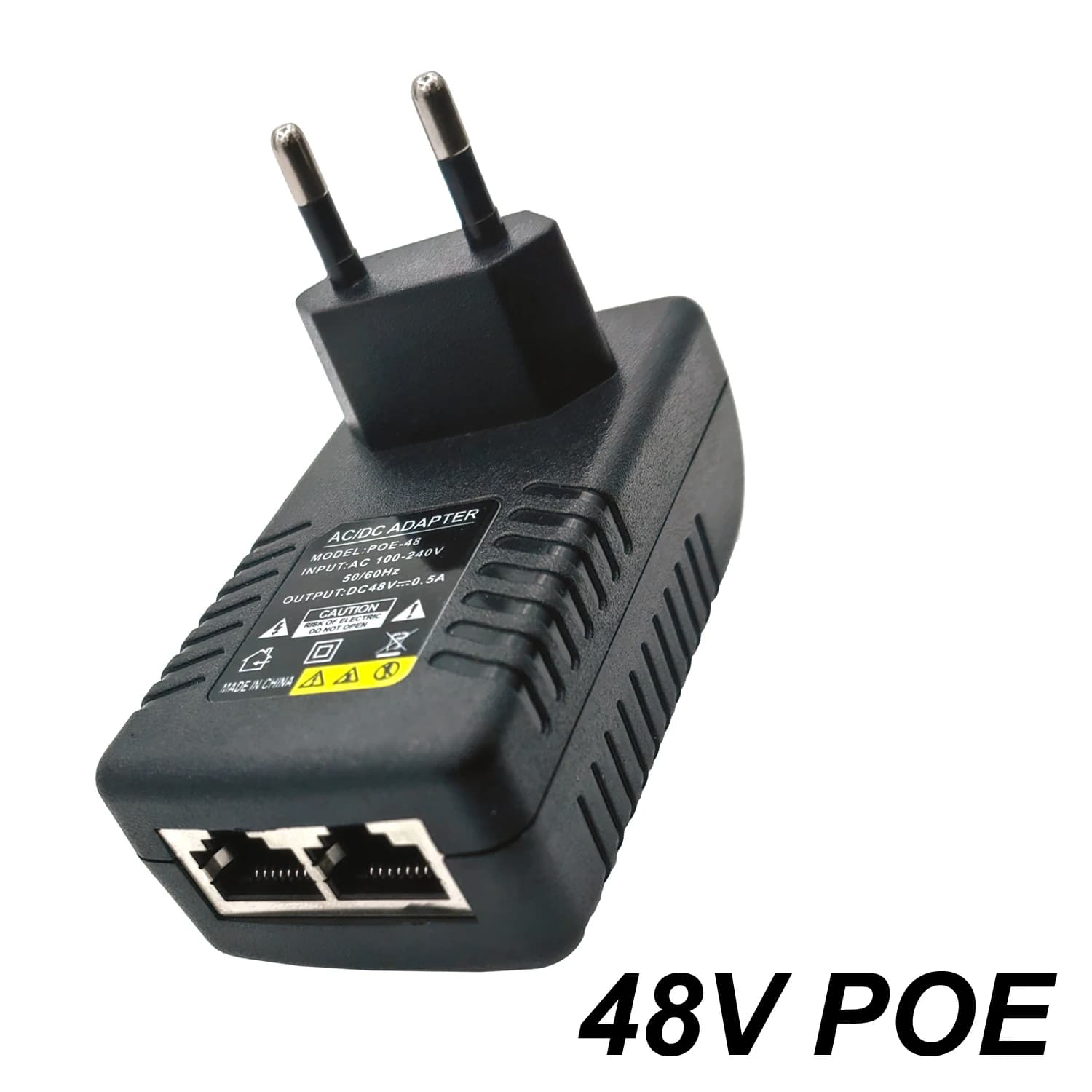 POE Power support 48V 0.5A EU Plug For IP Camera Power Supply Ethernet Adapter Phone AP JIENUO