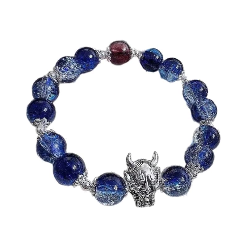 Fashionable Game Genshin Impact Xiao Cosplay Bracelet Glass Beaded Handchain