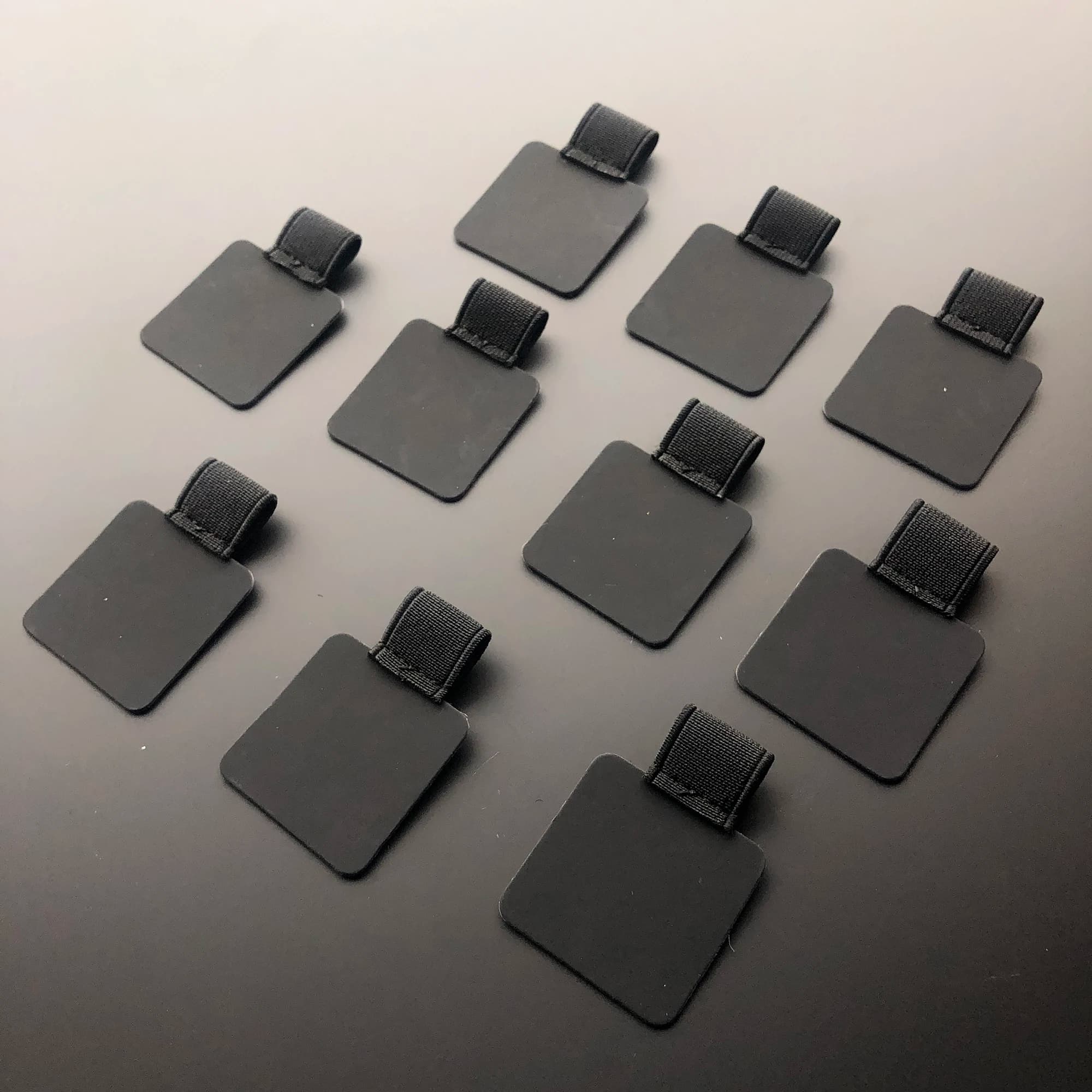 10 Pack Elastic Pen Loop Holder Self-Adhesive PU Leather Clip Pencil For Notebooks Journals Planners