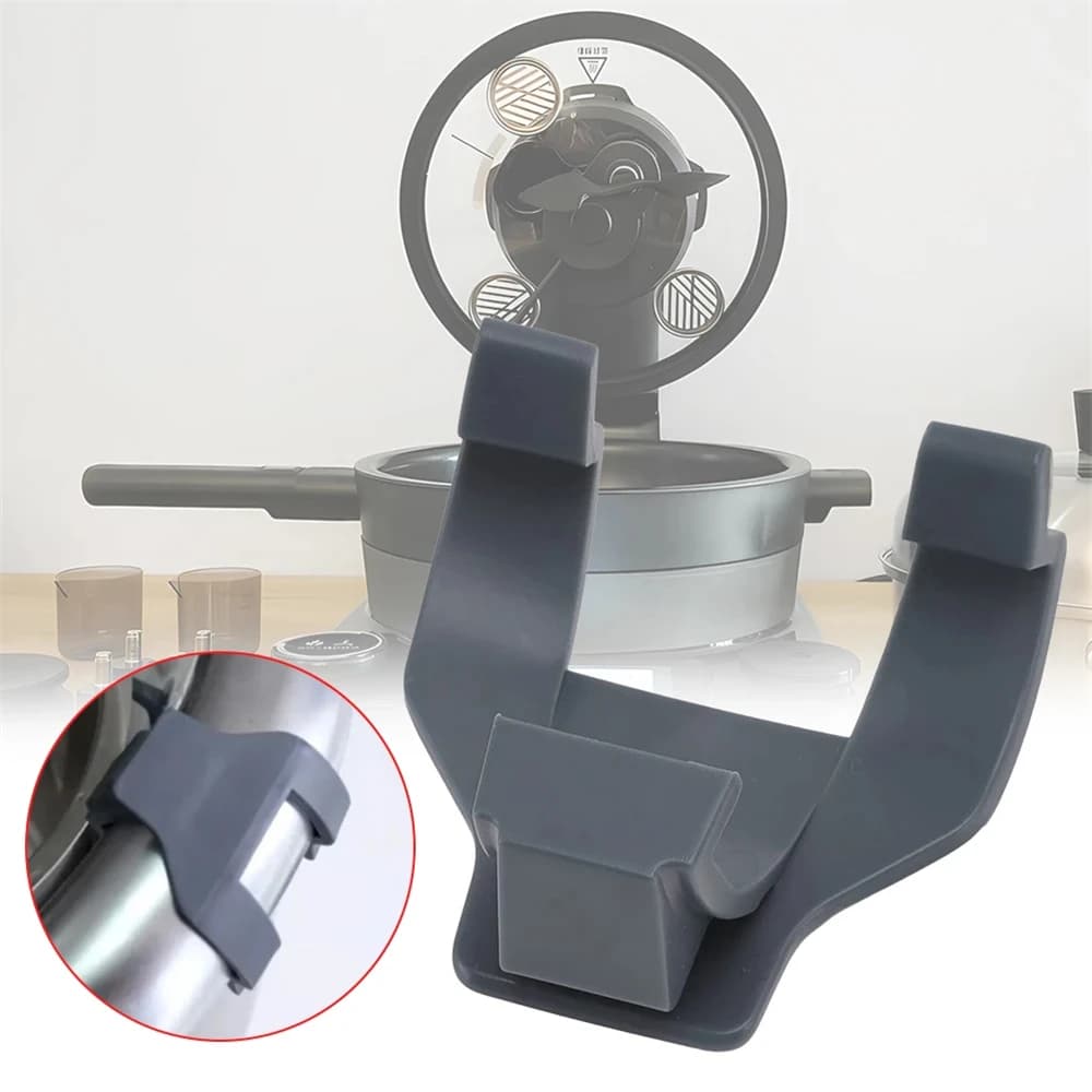 Pot Lid Clip Holder Kitchen Pot Storage Rack Holder Pan Pot Cover Rack Home Organizer Accessories Blender Handle Bracket