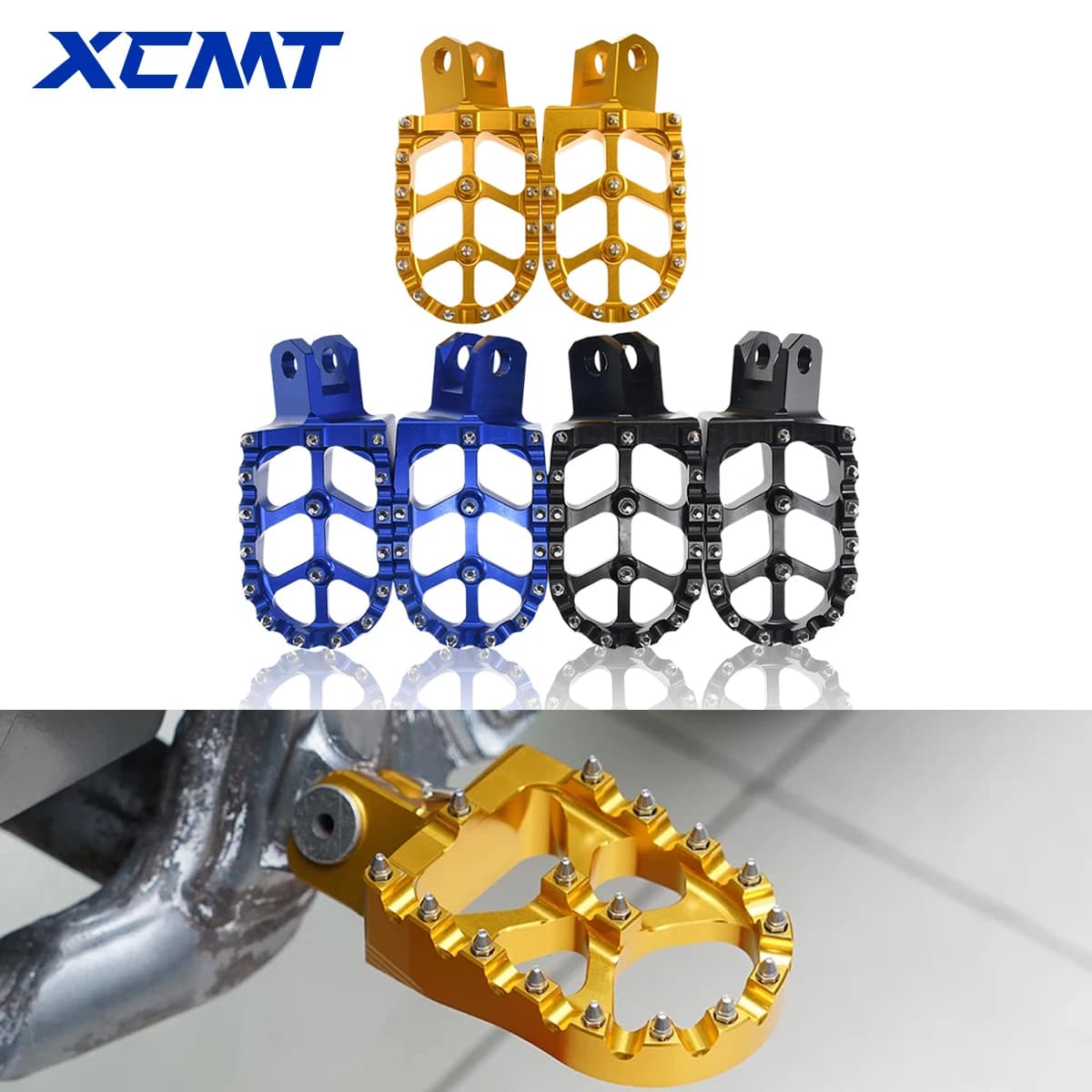 For Suzuki DRZ400SM DRZ 400 SM 400e 400sm DRZ400 Foot Pegs Footpegs RM 250 RMX 125 Footpeg Footrest Motocycle Accessories