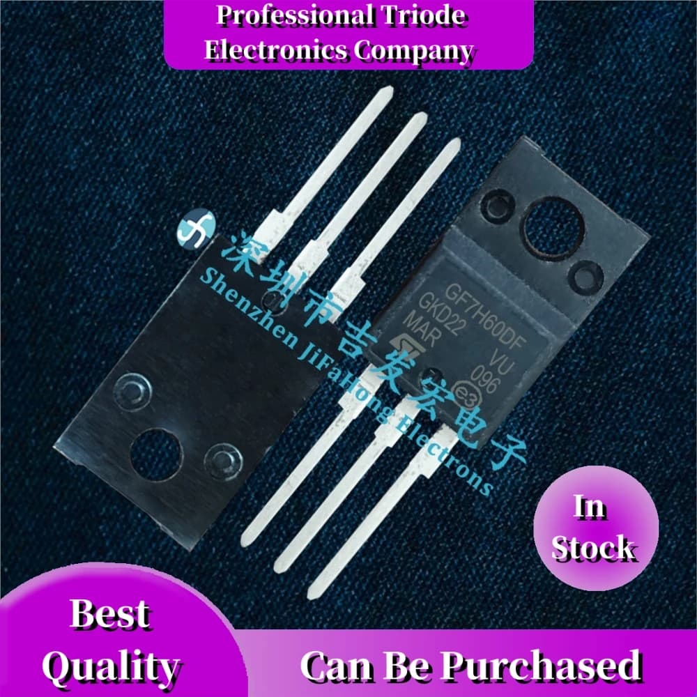 10PCS STGF7H60DF GF7H60DF TO-220F Best Quality Can Be Purchased
