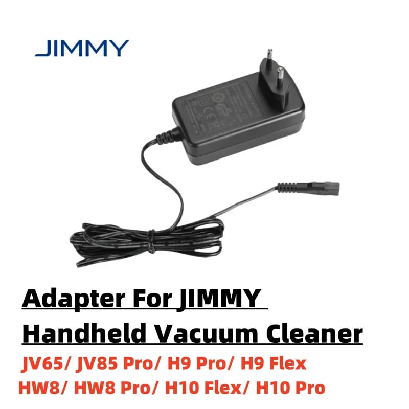 Original Charger For JIMMY JV65/ JV85 Pro/ HW8/ HW8 Pro/ H10 Flex/ H10 Pro/ H9 Pro/ H9 EU 34.2V Power Supply Adapter