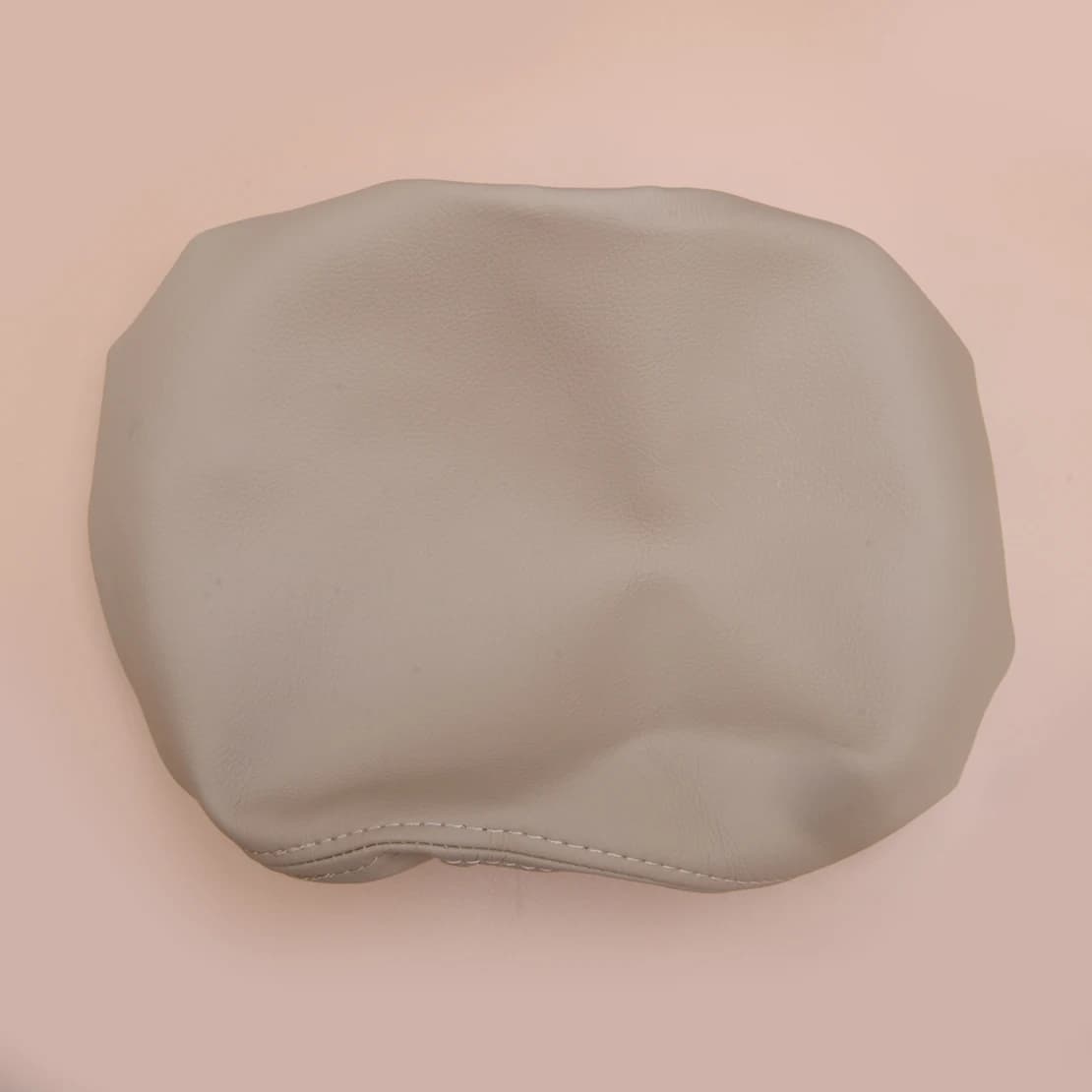 Car Center Console Armrest Lid Box Cover Protector Fit For Mazda 3 2019-2022 Beige Microfiber Leather