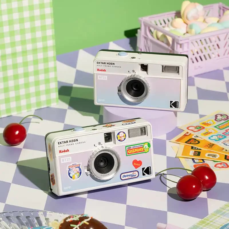 Kodak Ektar H35N x BT21 Limited Edition Half Frame 35mm Film Camera