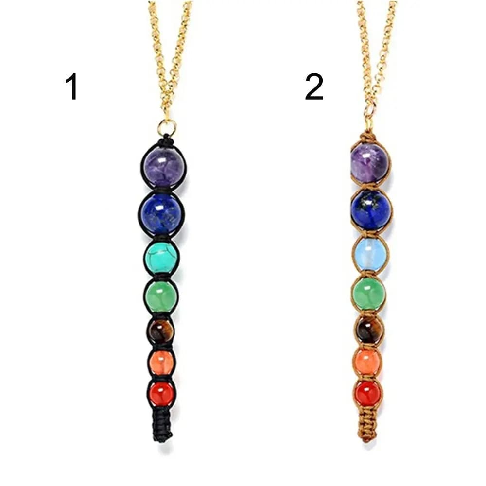 Choker Fashion Yoga Charm Natural Women Bead Beadnecklace Pendant Necklace Pendant Necklace