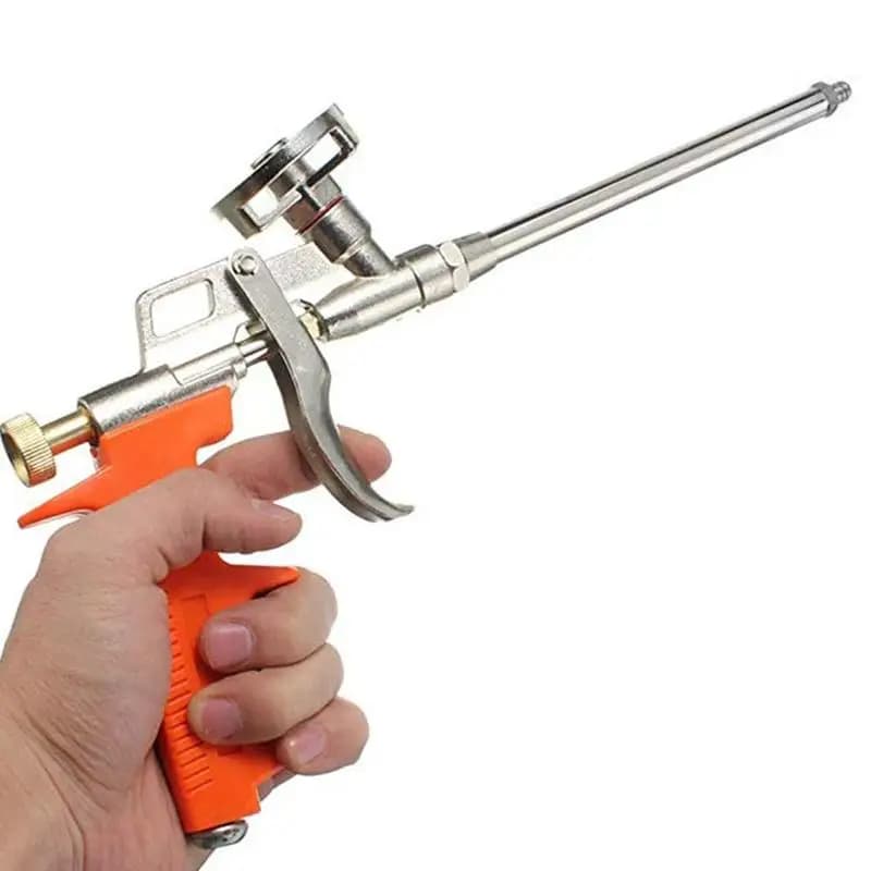 Foam Expanding Spray Gun Foaming Jet Glue Gun Metal Polyurethane Trigger Sprayer Pump Sealant Caulking Tool for House Renovation