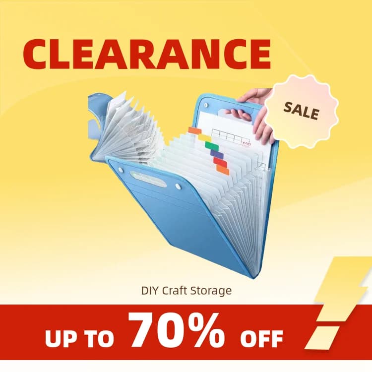 Clearance_13 Pocket File Folders Portable A4 Letter Size Macaron Color Accordian Document Organizer for Classroom Office Home St