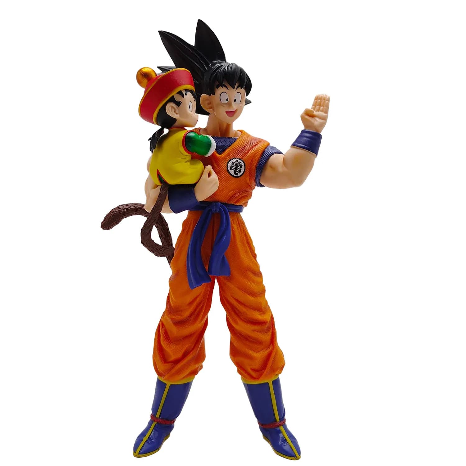 Over Size 30cm Animation Songokus & Songohans Father and Son Action Figure Toys Collection Model Vinyl Doll Gift Ornament
