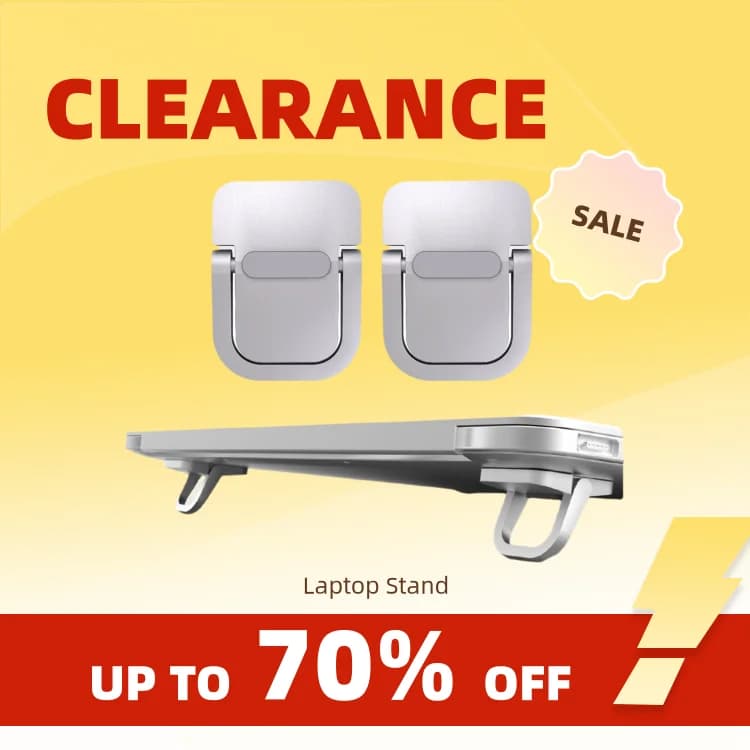 Clearance_Laptop Stand For Computer Keyboard Holder Mini Portable Legs Laptop Stands For Macbook Huawei Xiaomi Notebook Aluminum