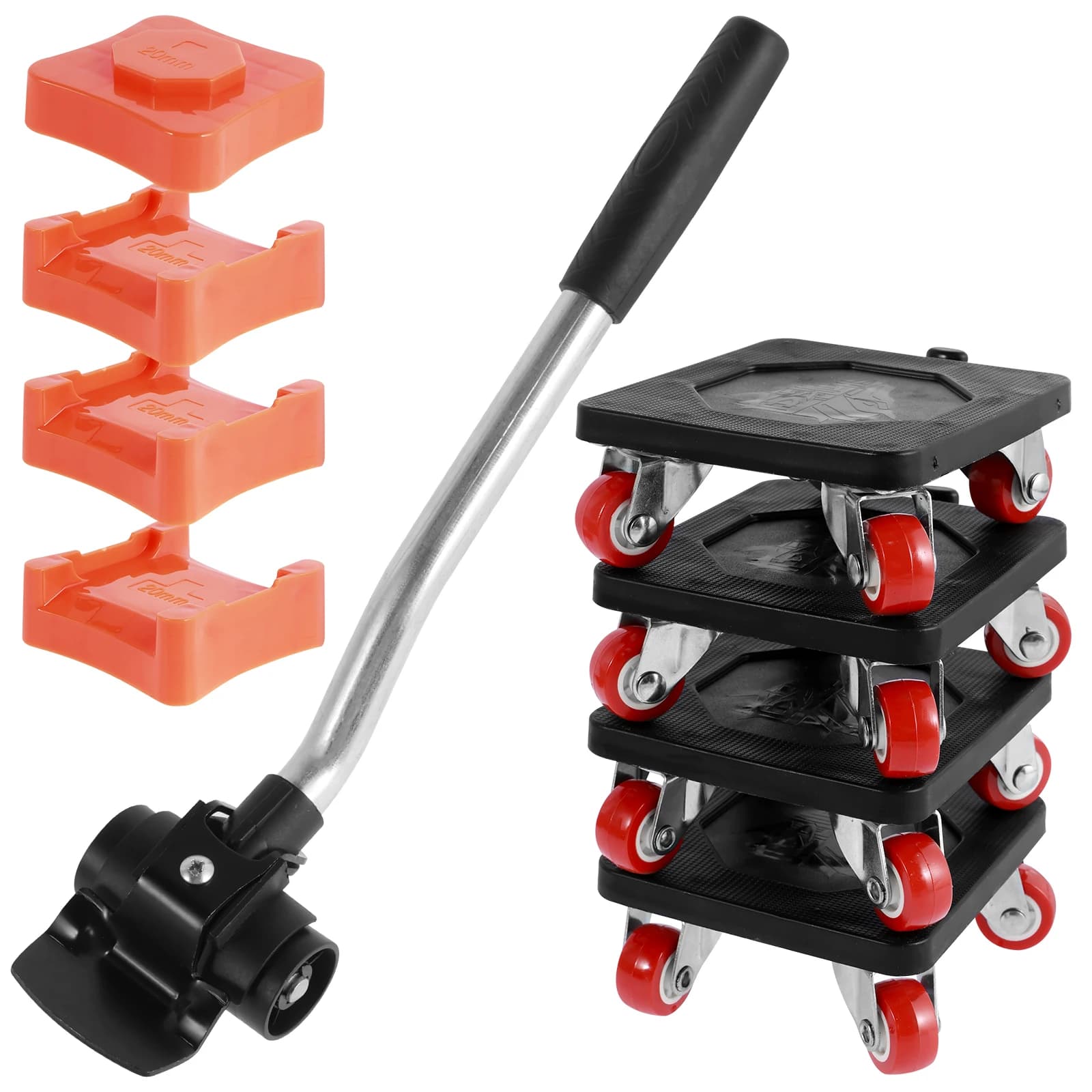 Heavy Duty Furniture Lifter Roller Handling Tool Kit 880LB Labor-Saving Appliance Lift Slider for Large Furniture Handling