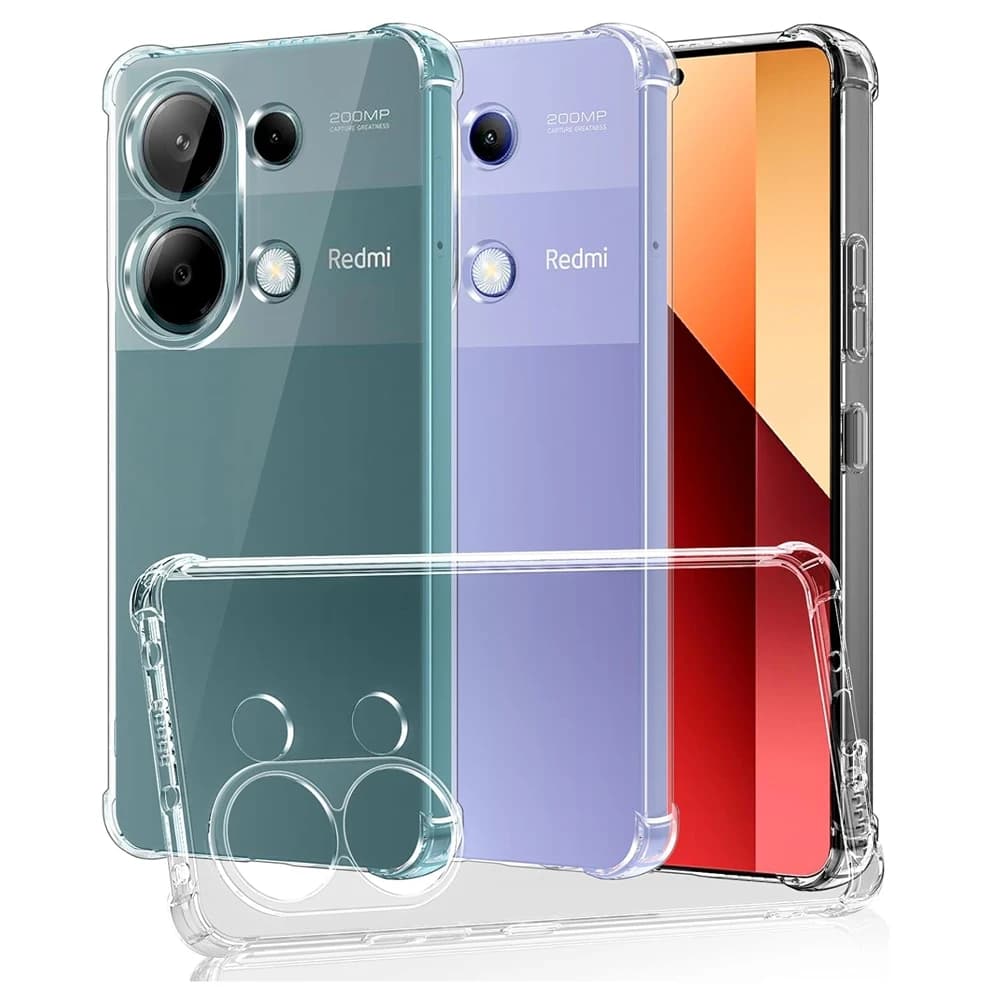 Four-Corners Shockproof TPU Case for Xiaomi Redmi Note 13 Pro 5G Note 13 Pro+ Plus Protective Cover Clear Capa Fundas Coque