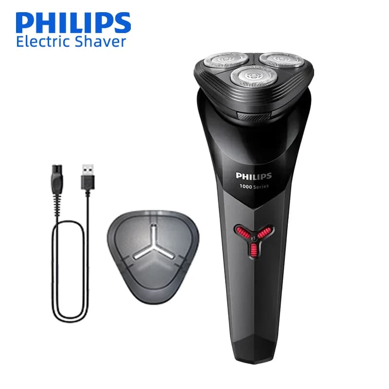 PHILIPS Series 1000 Electric Shaver Dry Wet Shaving Triple Blade Floating Head Beard Trimmer Men's Shaver Electric Razor Machine
