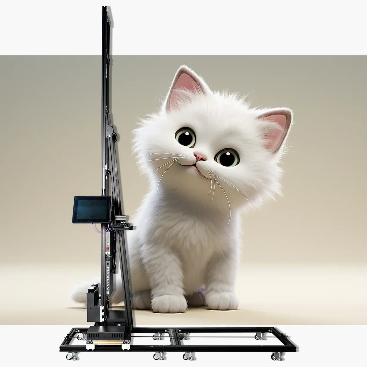 High Resolution UV wall Printer Epson DX10 DX7 I1600U I3200U Print head For Bar Sports Center Parking Lot School home decor