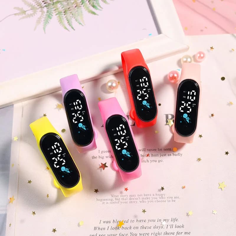 Astronaut Bracelet Watch LED Touch Boy and Girl Electronic Watch