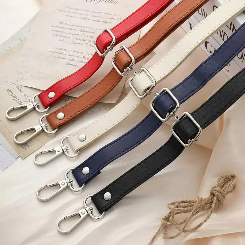 Gold/Silver Soft Leather Shoulder Bag Strap 65-130cm Adjustable Strap For Handbags Replacement Bags Accessories Strap For Bags