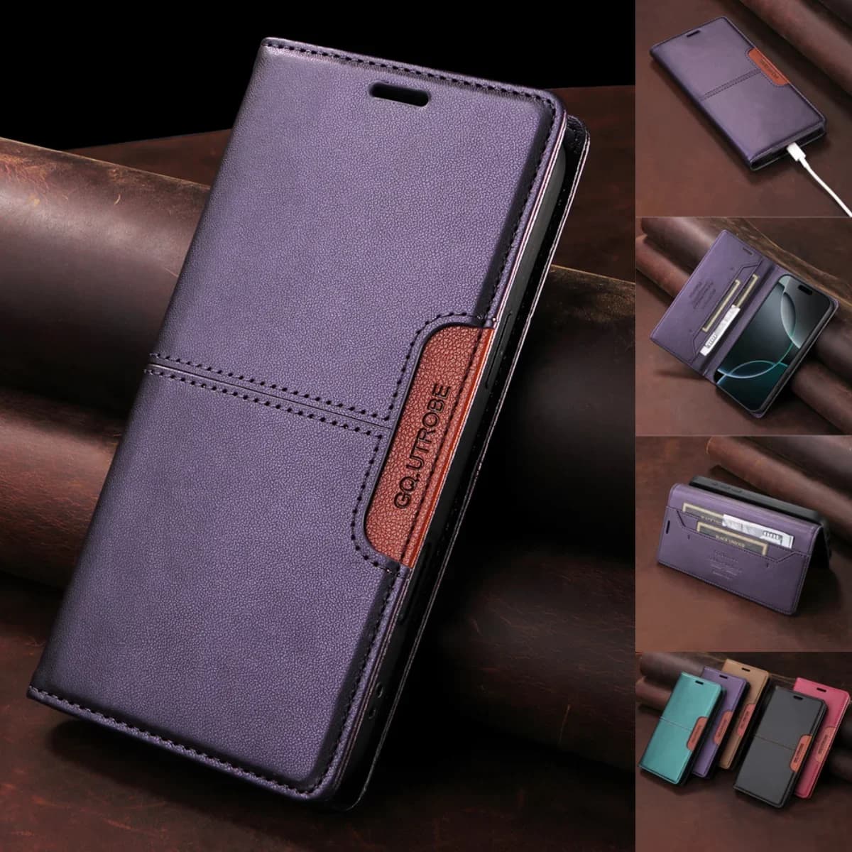 Flip Leather Case for Samsung Galaxy S25 S24 S23 FE S22 S21 S20 S10 Plus Note 20 Ultra 5G Magnetic Book Wallet Card Phone Cover