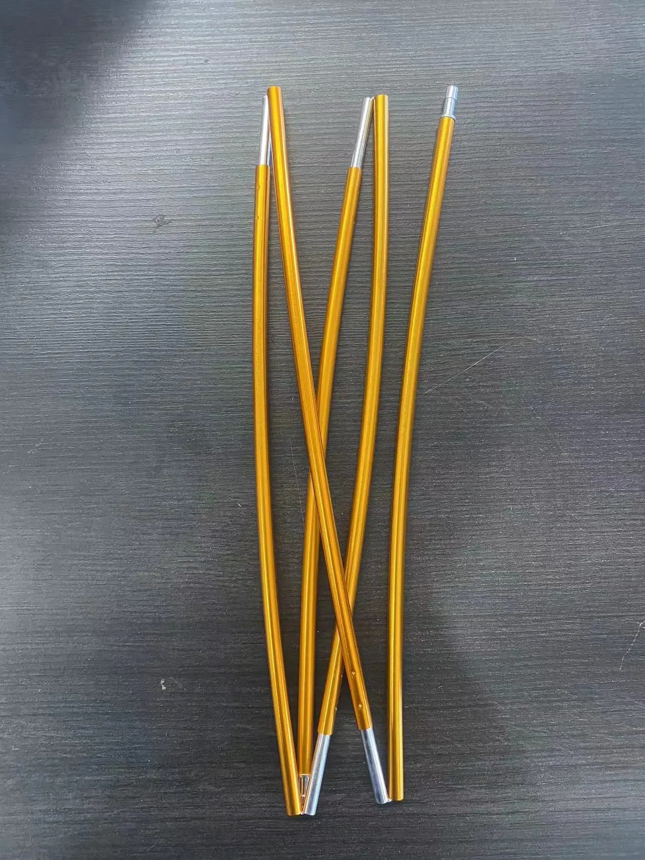 Outdoor accessories 1PCS 170CM high-strength folding telescopic aluminum pole, tent hammock accessory aluminum pole