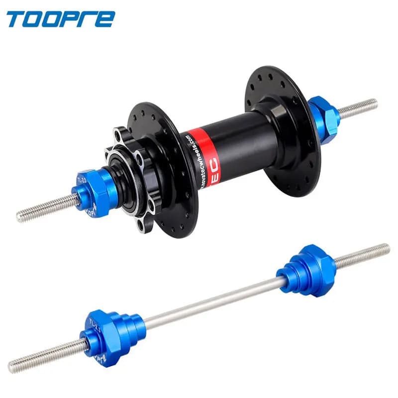TOOPRE 12/15/20mm Cylinder Shaft Hub Fixing Rod Tool Bicycle Ring Adjustment Table Barrel Shaft Converter Wheel Set