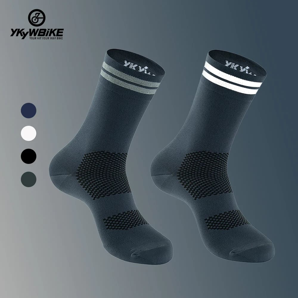 YKYWBIKE Cycling Socks Men Women Breathable Road Bicycle Socks Sport Compression Socks Outdoor Racing Running Bike Socks