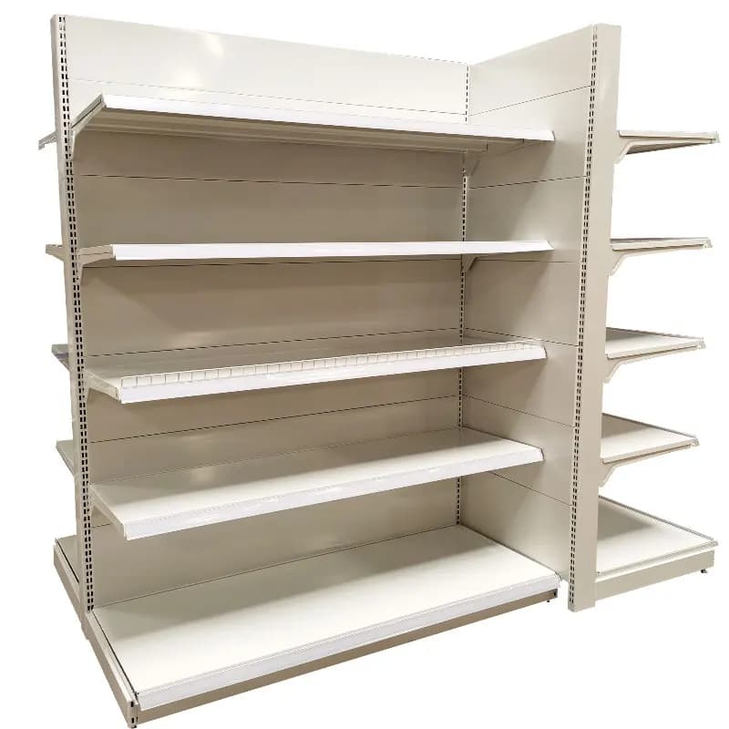 (customized)Low Price Supermarket Shelves Supermarket Rack Convenience Store Shelving Plastic Guard Supermarket Design Econ