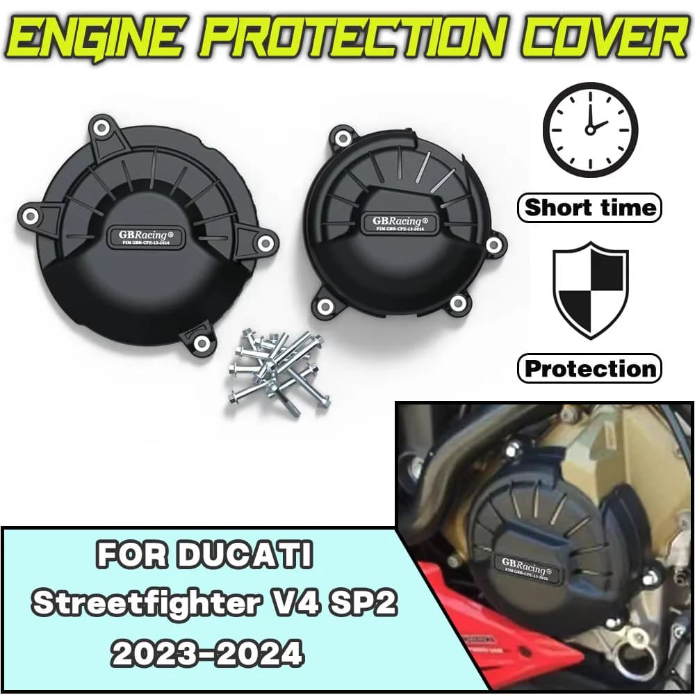 For DUCATI Streetfighter V4 SP2 2023-2024 For GBRacing Motorcycle modification accessories Engine Protection Cover