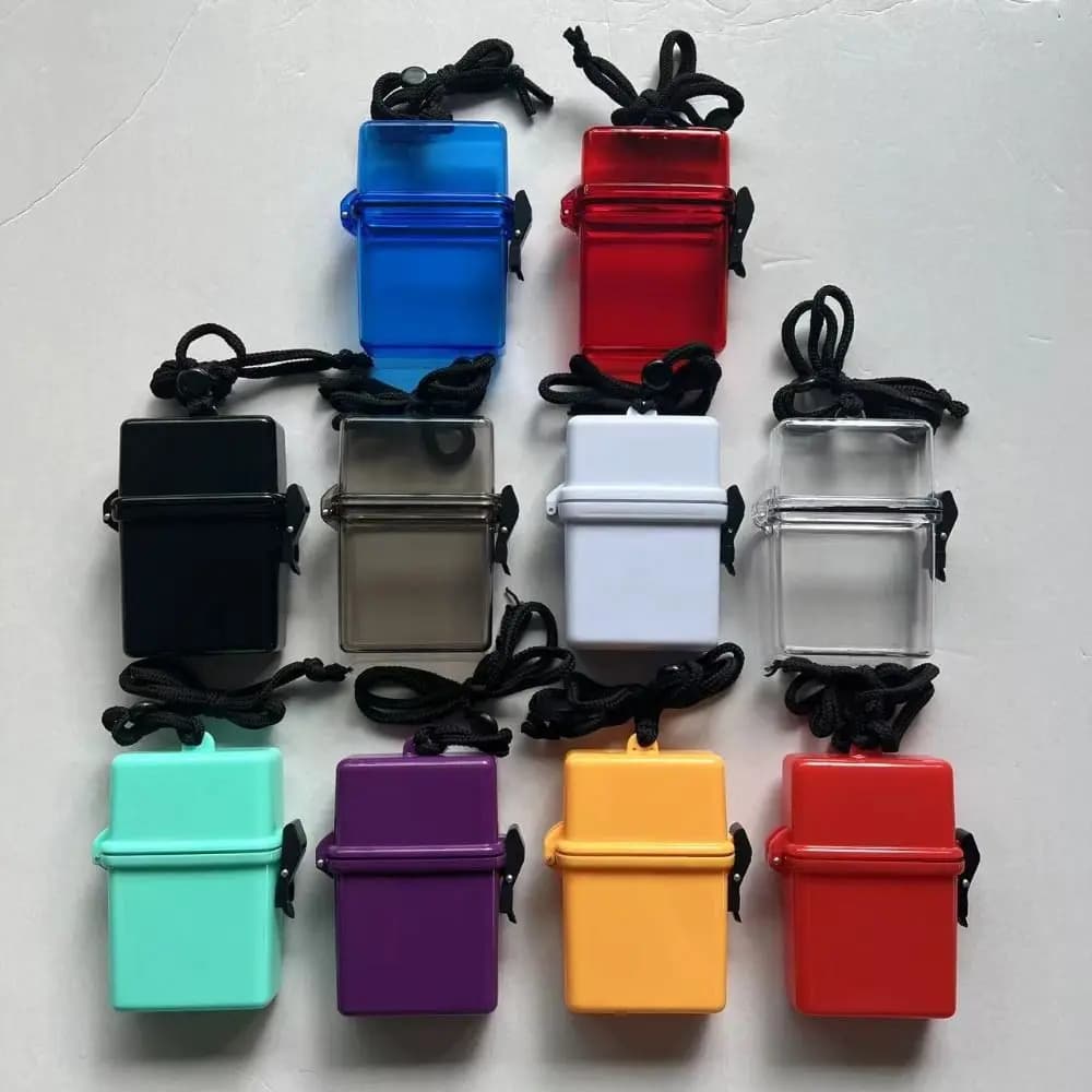 New Waterproof Photocards Storage Box Sealed Portable Photo Card Holder Container Kpop Idol Card Sleeve Album Case