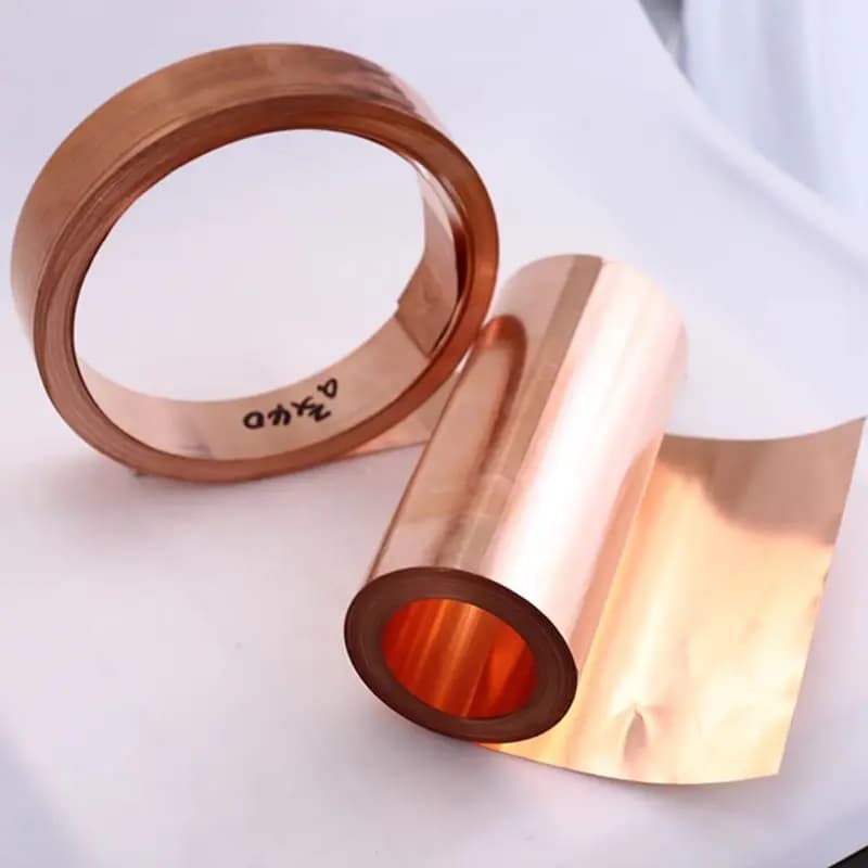 0.1-1mm super narrow copper strip T2 C11000 99.9 Pure Copper Tape Coil