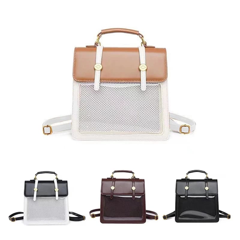 New Japanese Jk Itabag Harajuku Pain Bag For Women PU Transparent Pocket Itabag High School Girls Uniform JK Ita backpack