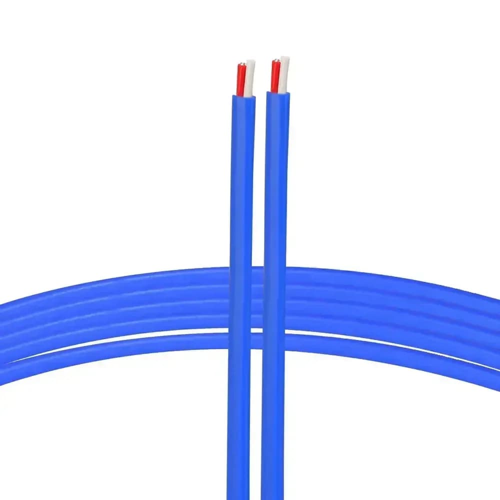 1/5M/20M K Type Thermocouple Wire 2x0.5mm Stranded Wire Blue PTFE Extension Wire High Precision
