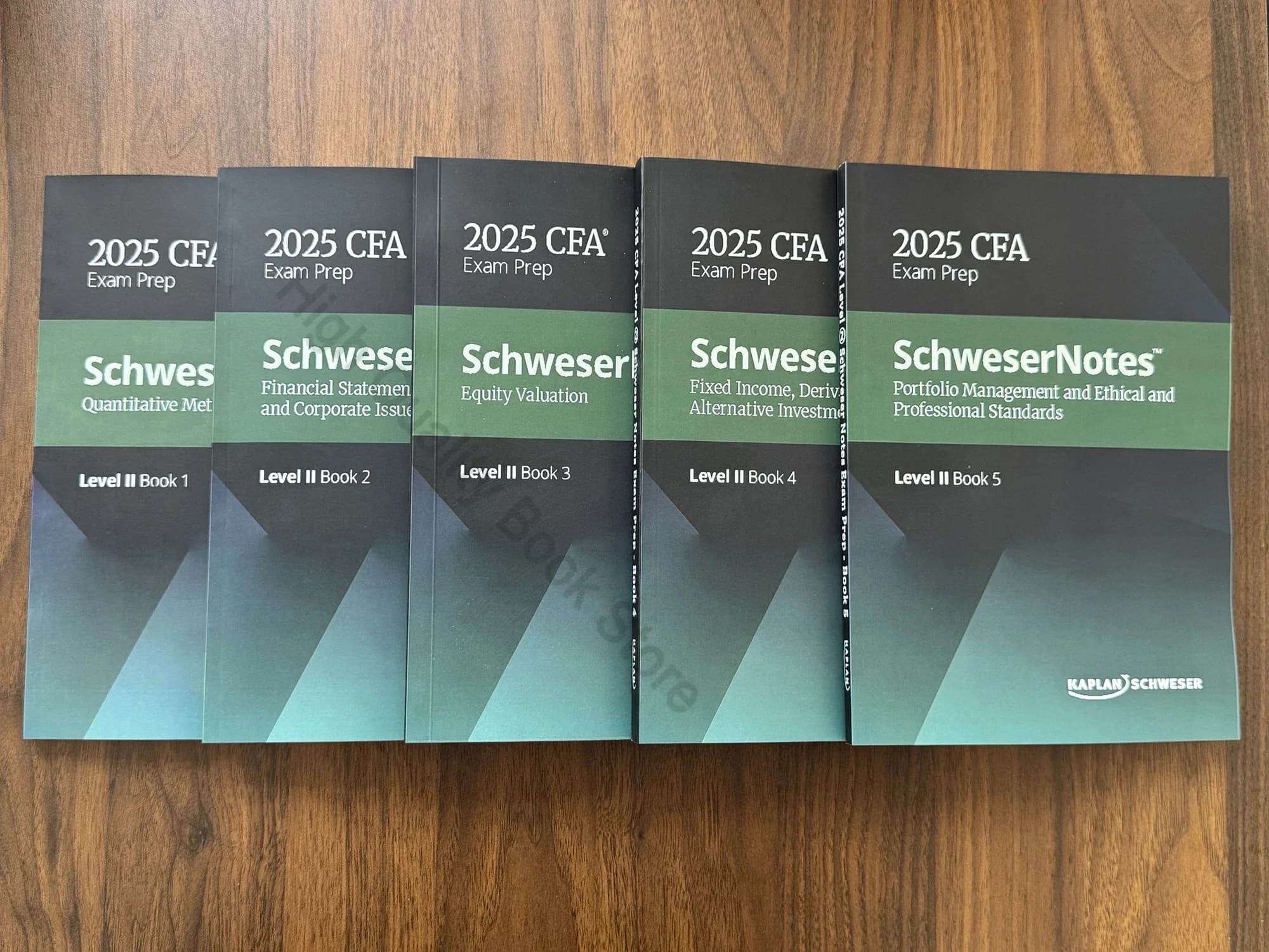 2025 CFA Level 2 Exam Prep: Schweser Notes for Quantitative Methods, Financial Statements, Equity,Fixed Income, Portfolio Ethics