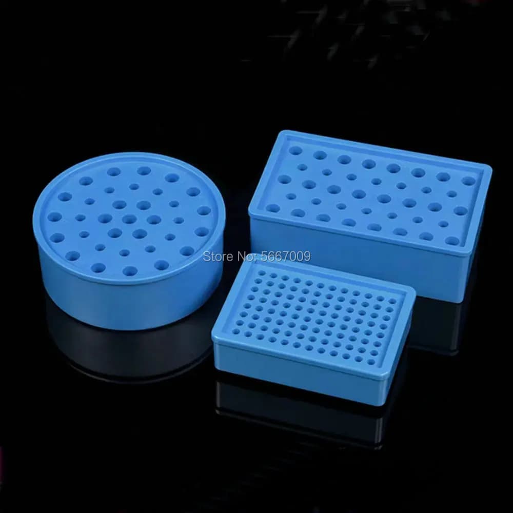 1piece LAB plastic ice box 0.2/0.5/1.5/2ml PCR Centrifuge tube Storage rack Laboratory supplies
