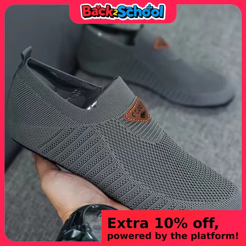 YRZL Mens Loafers Breathable Mesh Summer Lightweight Driving Moccasins Slip on Casual Shoes for Men Comfortable Walking Shoes
