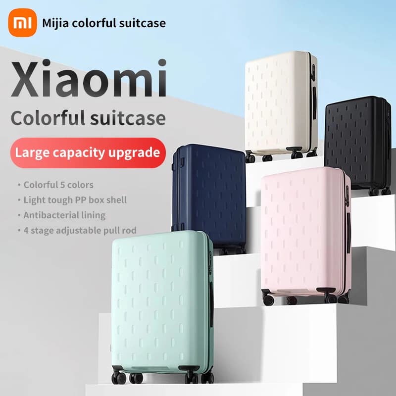 Xiaomi suitcase luggage case men and women 20/24 inch large-capacity colorful ultra-light Mijia suitcase boarding password box