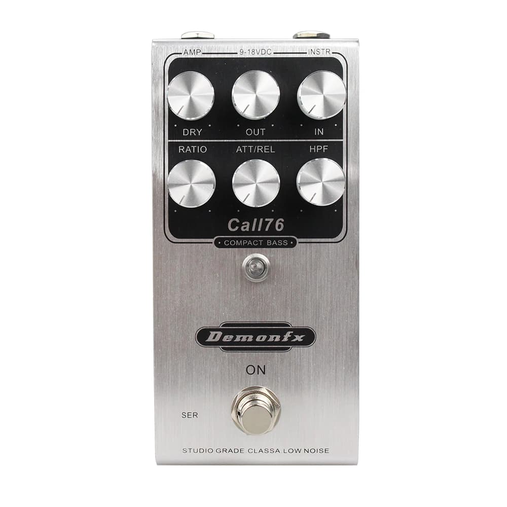 High Quantity Demonfx Caii76 Compact Basss Guitar Effect Pedal Compressor