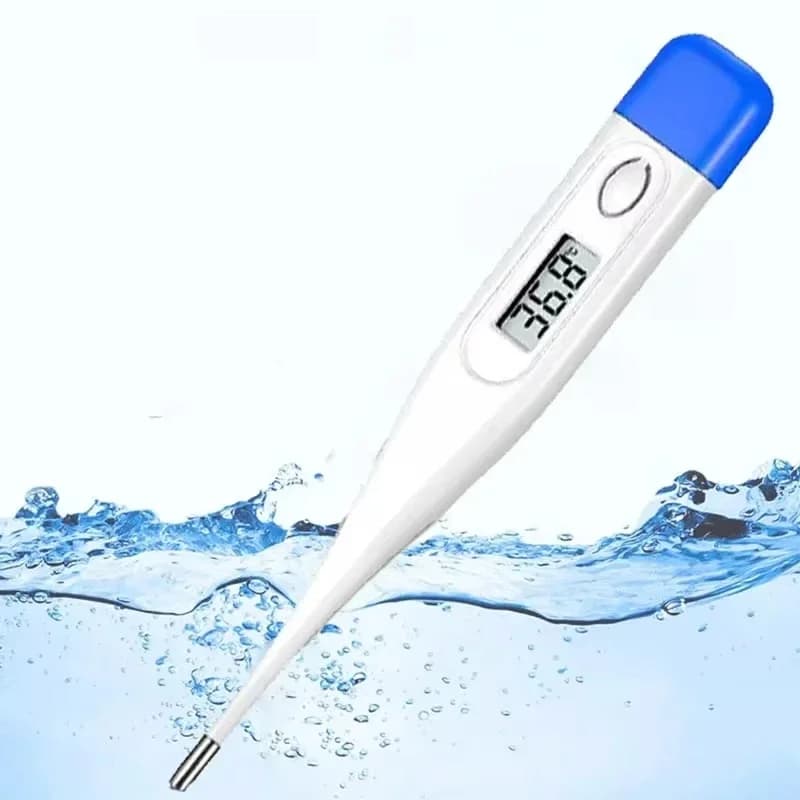 1 PC Digital Thermometer Good Quality Clinical Oral Underarm Rectal Test Baby Adult Fever Temperature Basal Rigid Tip Termometer